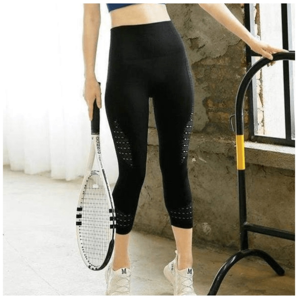Brand NEW High-Waist Calf length stretchy leggings